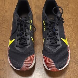 Nike Black and Yellow Athletic Shoes